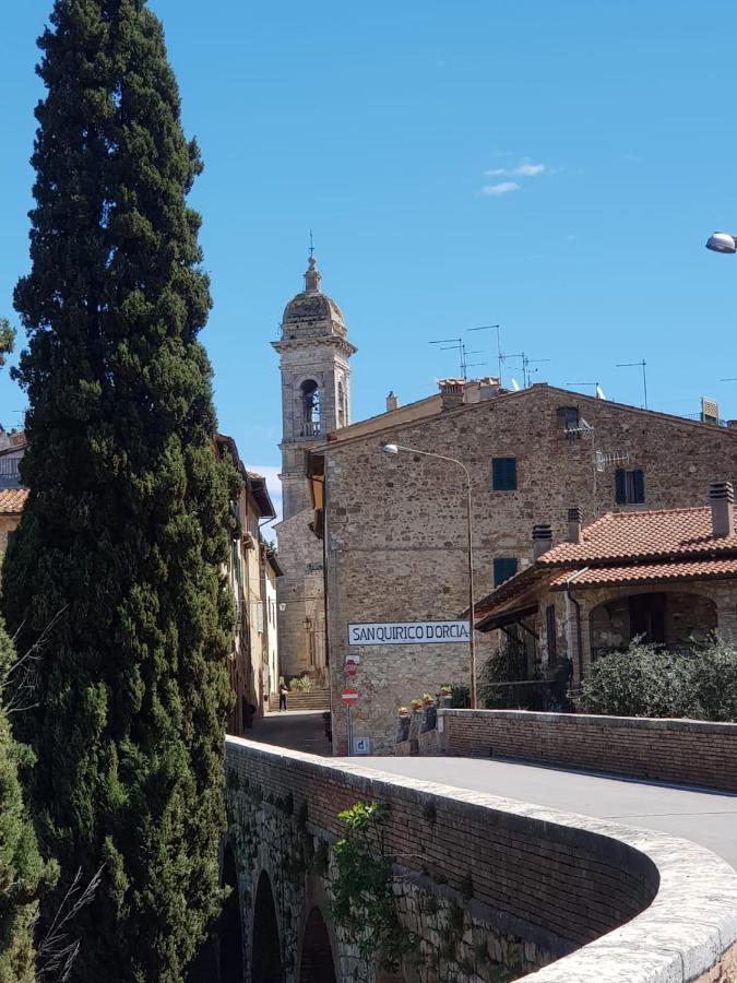 Apartmán Dimora In San Quirico dʼOrcia Exteriér fotografie